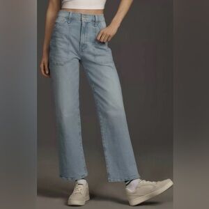 NWT Mother The Patch Rambler California Cruiser Women’s Jeans Sz 24 MSRP $258